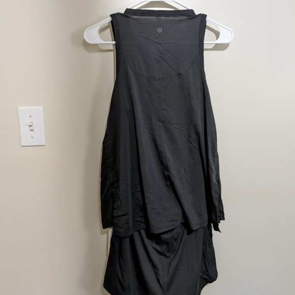 Lululemon Tank-And-Short Romper 3" Black Size 4 - Picture 7 of 8